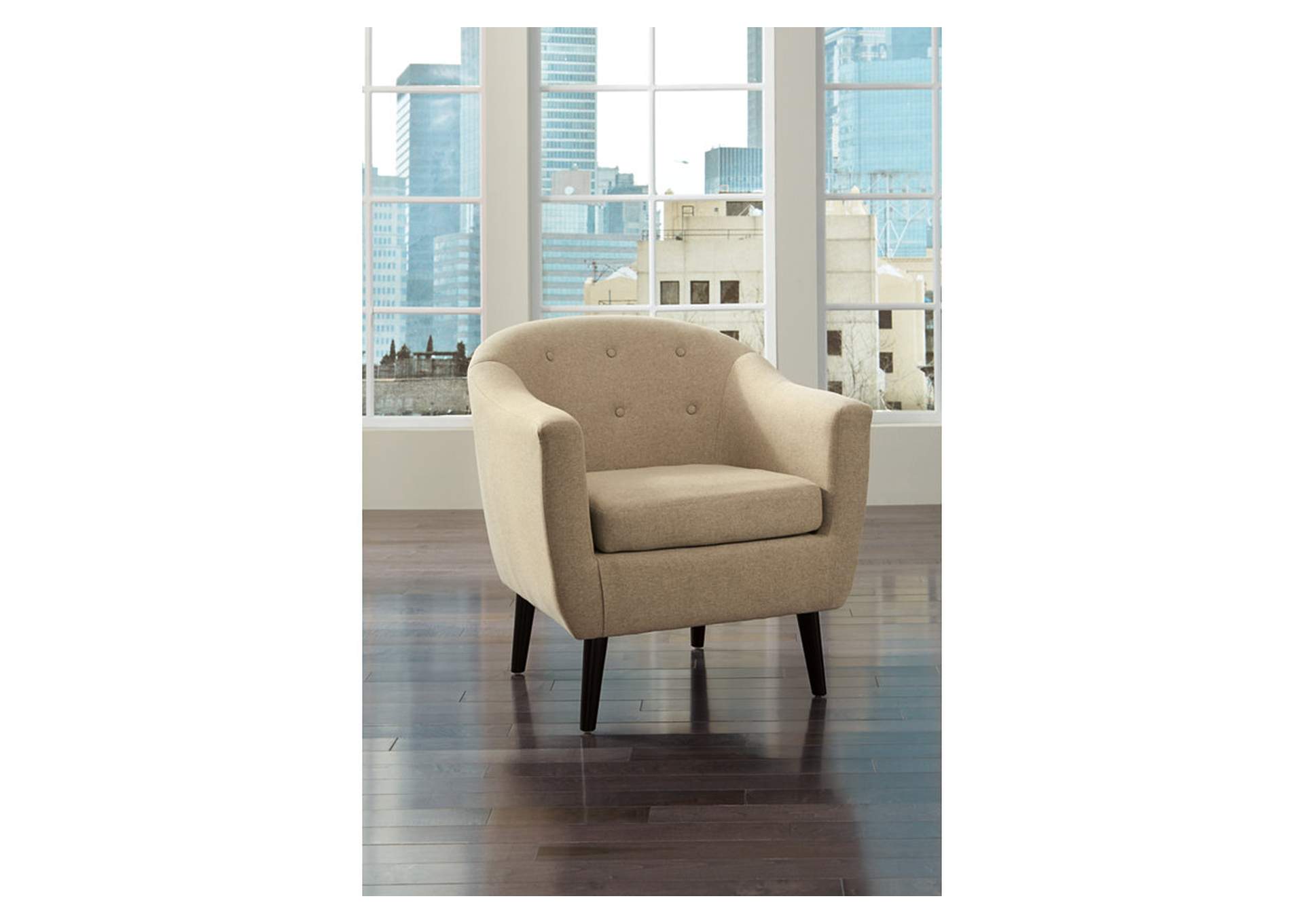 Laughlin Furniture Shelby Nc Klorey Khaki Accent Chair