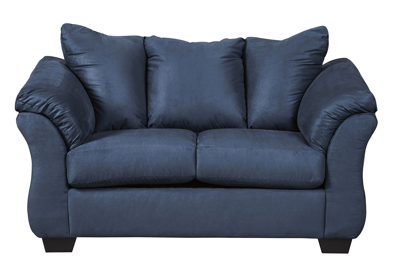 Furniture Pros Manteca Ca Darcy Blue Loveseat
