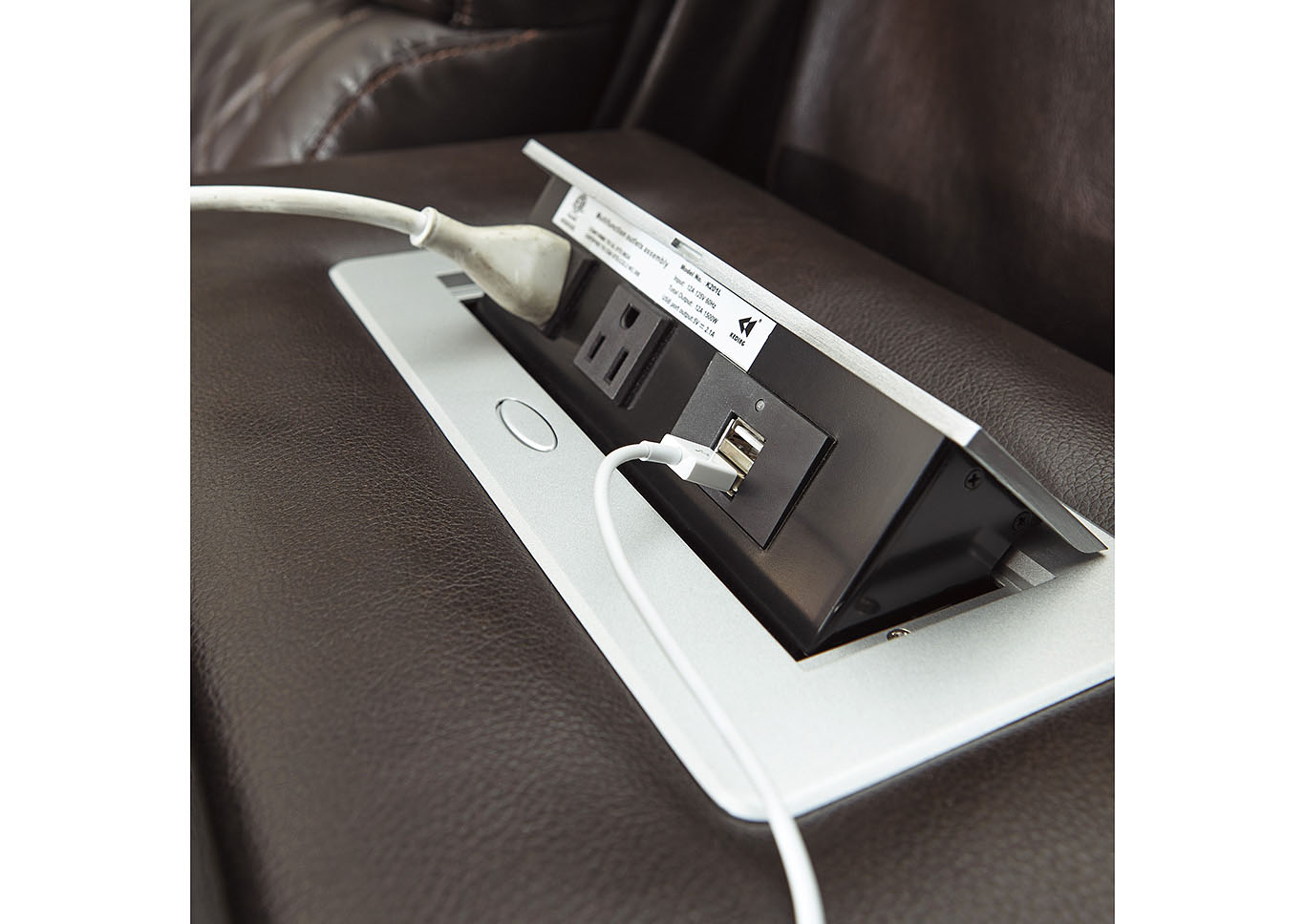 Warnerton Power Reclining Sectional Carroll's Furniture Store Pensacola, FL