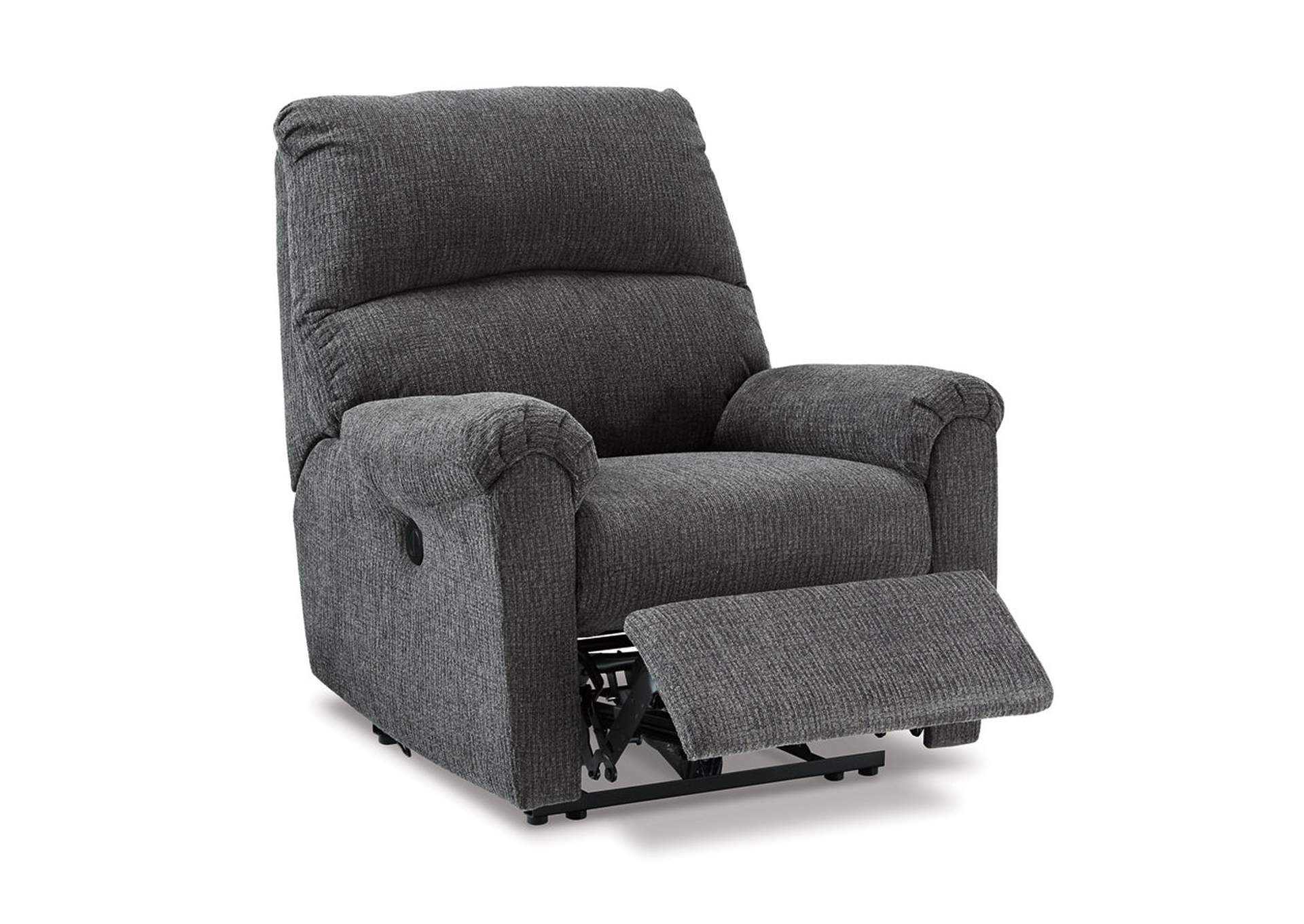 Sturzen Furniture Mcteer Charcoal Power Recliner