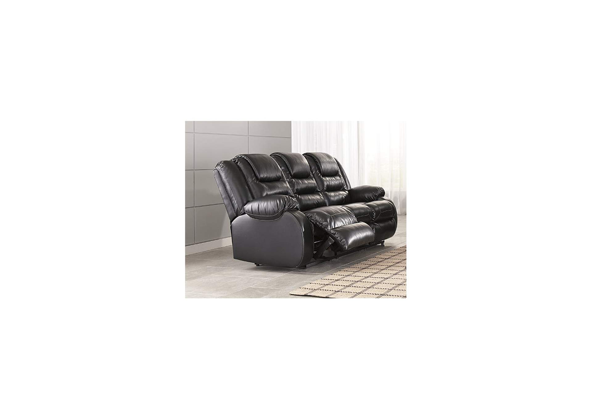 Furniture Expressions Fayetteville Ga Vacherie Black Reclining Sofa