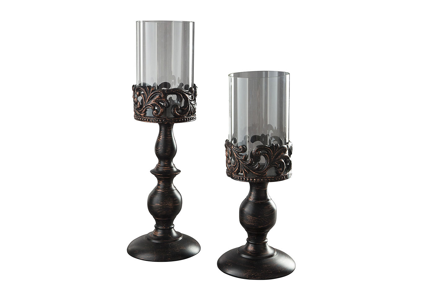 black candle holders