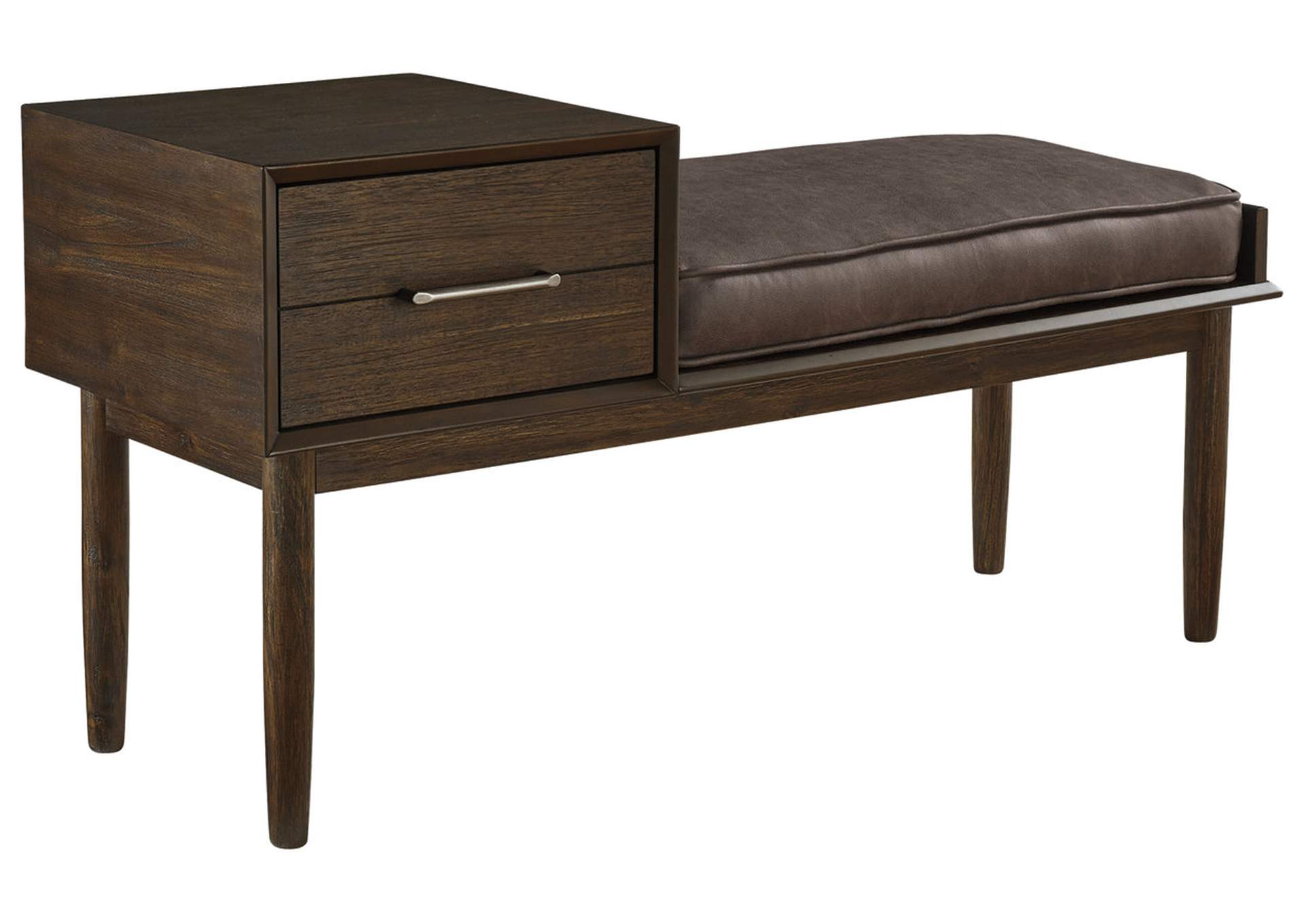 Best Buy Furniture And Mattress Gavinville Brown Accent Bench