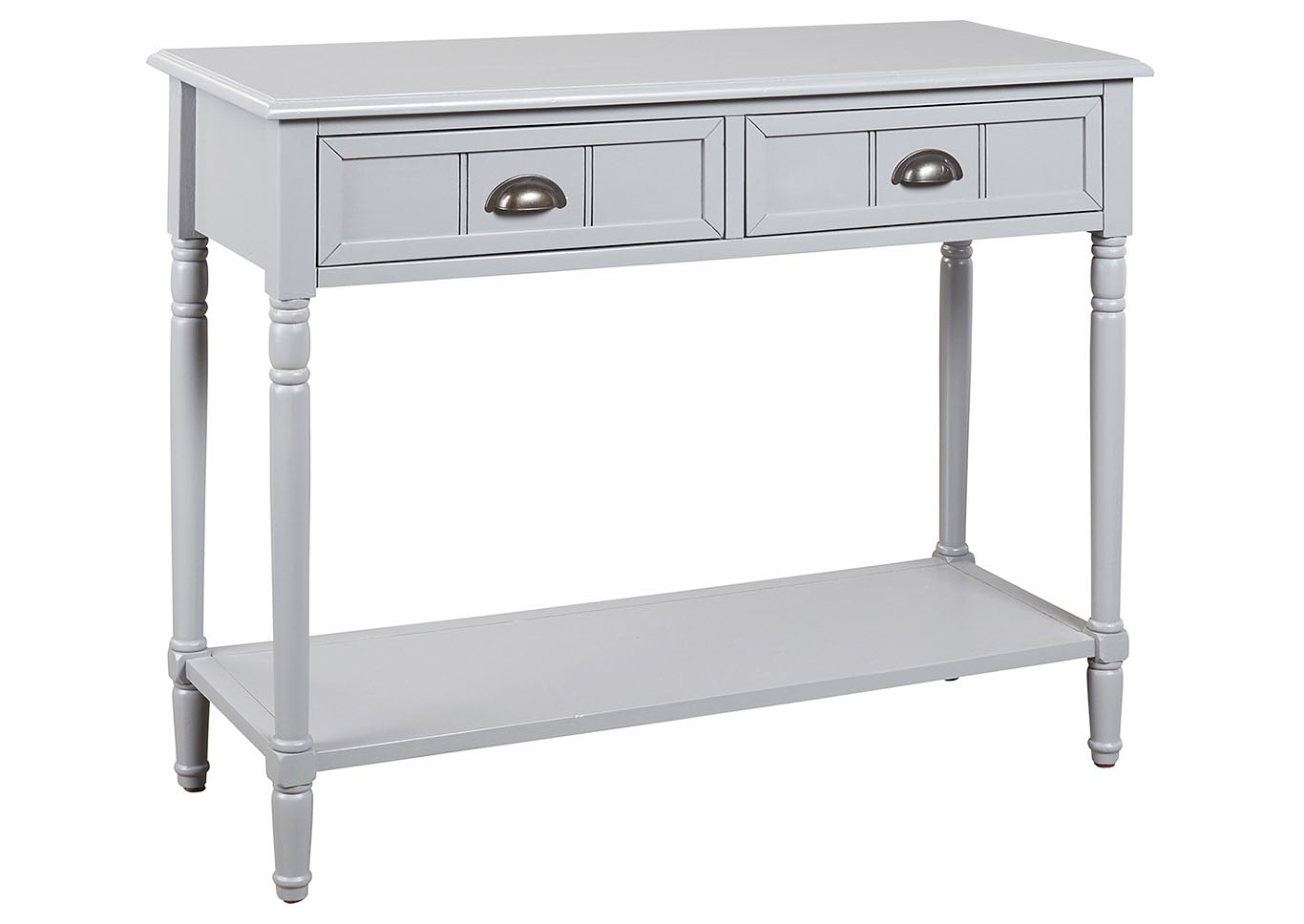 Affordable Furniture Houston Goverton Gray Console Sofa Table