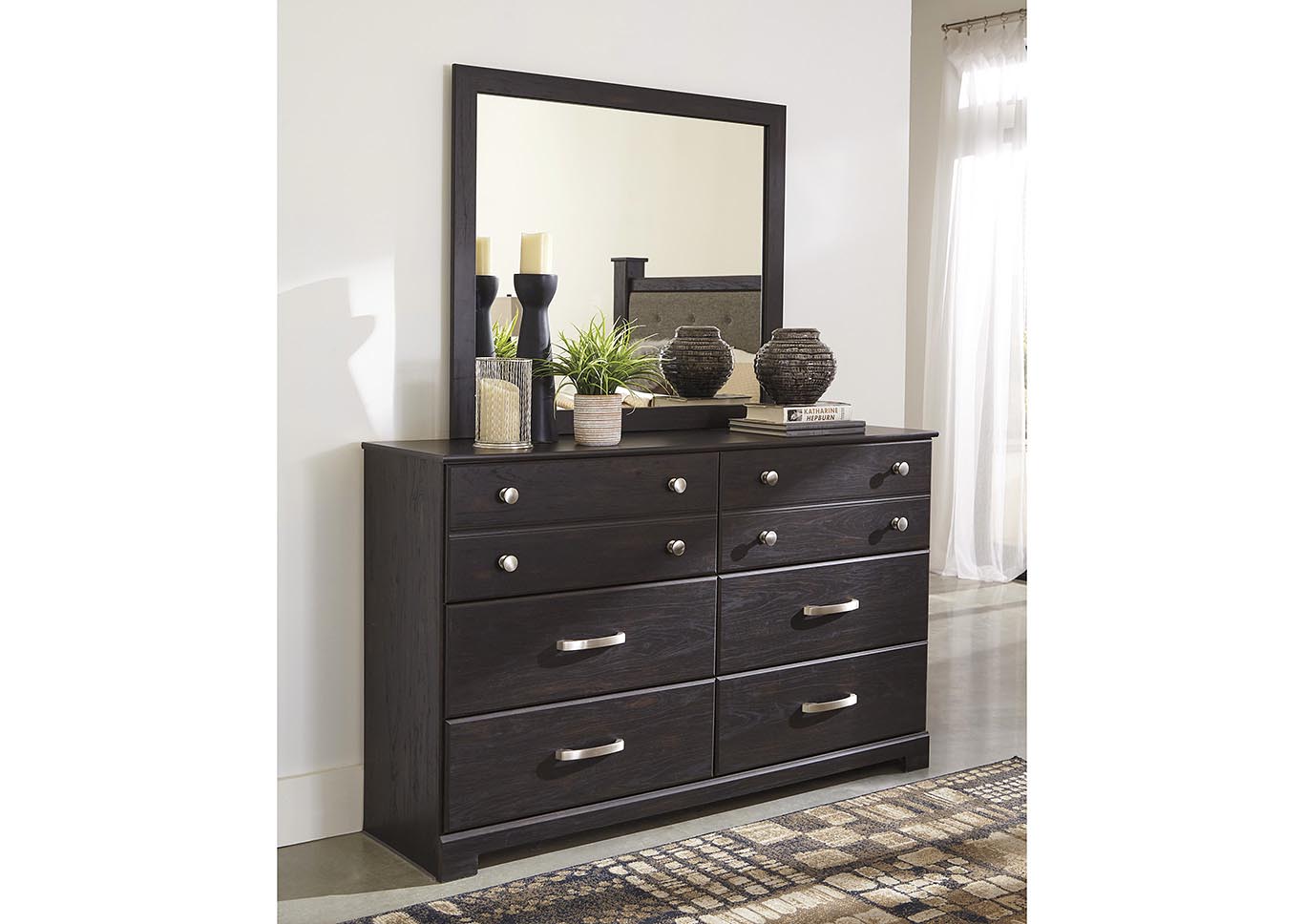 Mario S Furniture Reylow 6 Drawer Dresser And Mirror