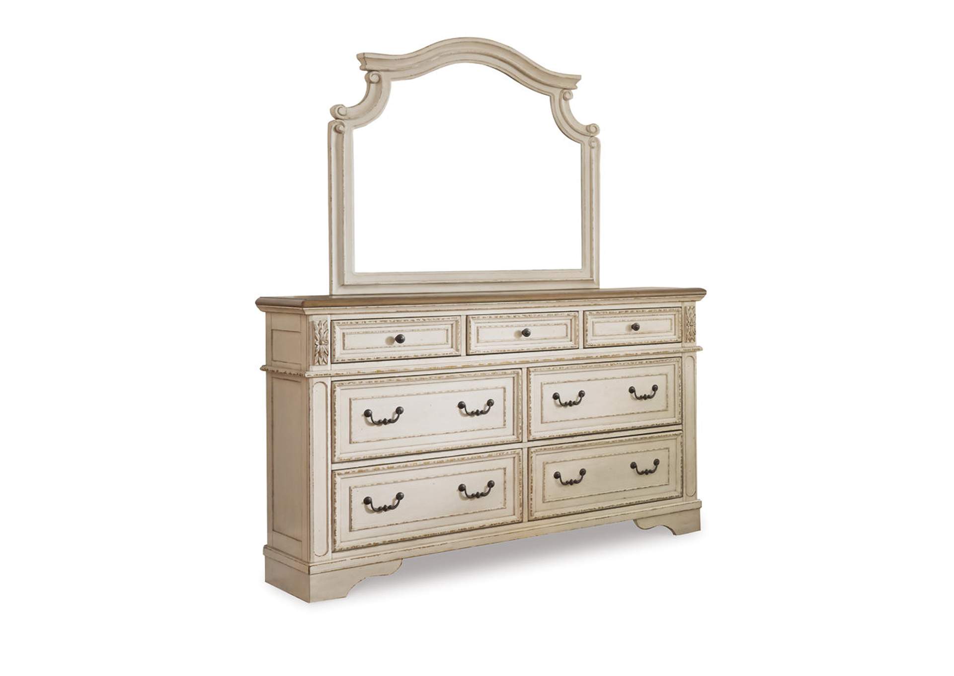 Beige dresser with mirror Clearance