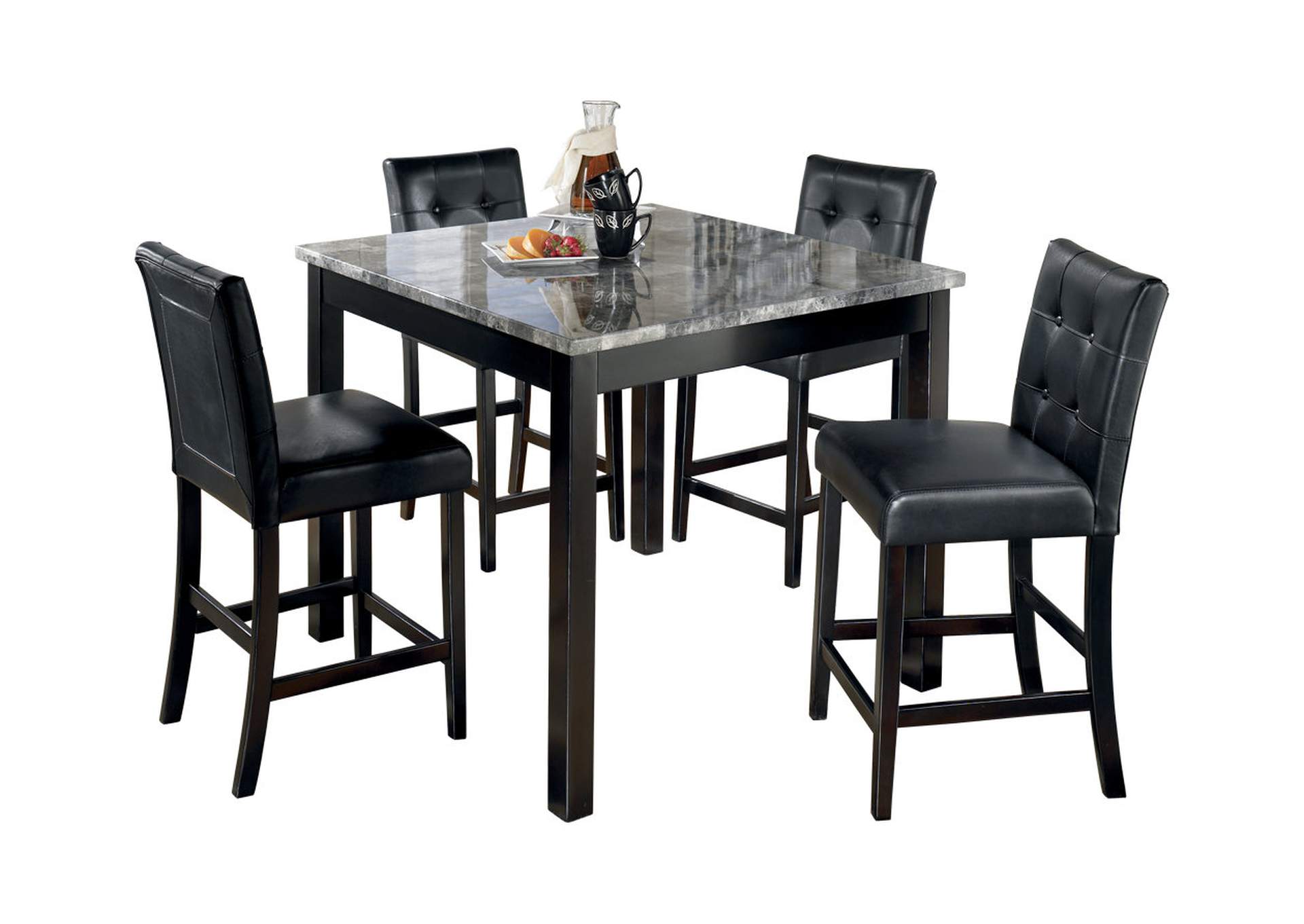Maysville Square Counter Height 5 Piece Dining Set Harolds Furniture
