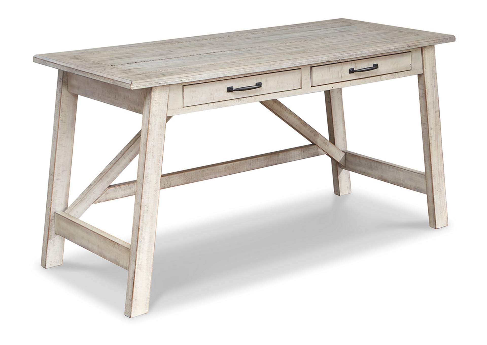 Carynhurst Whitewash 60 Office Desk This Is It Furniture
