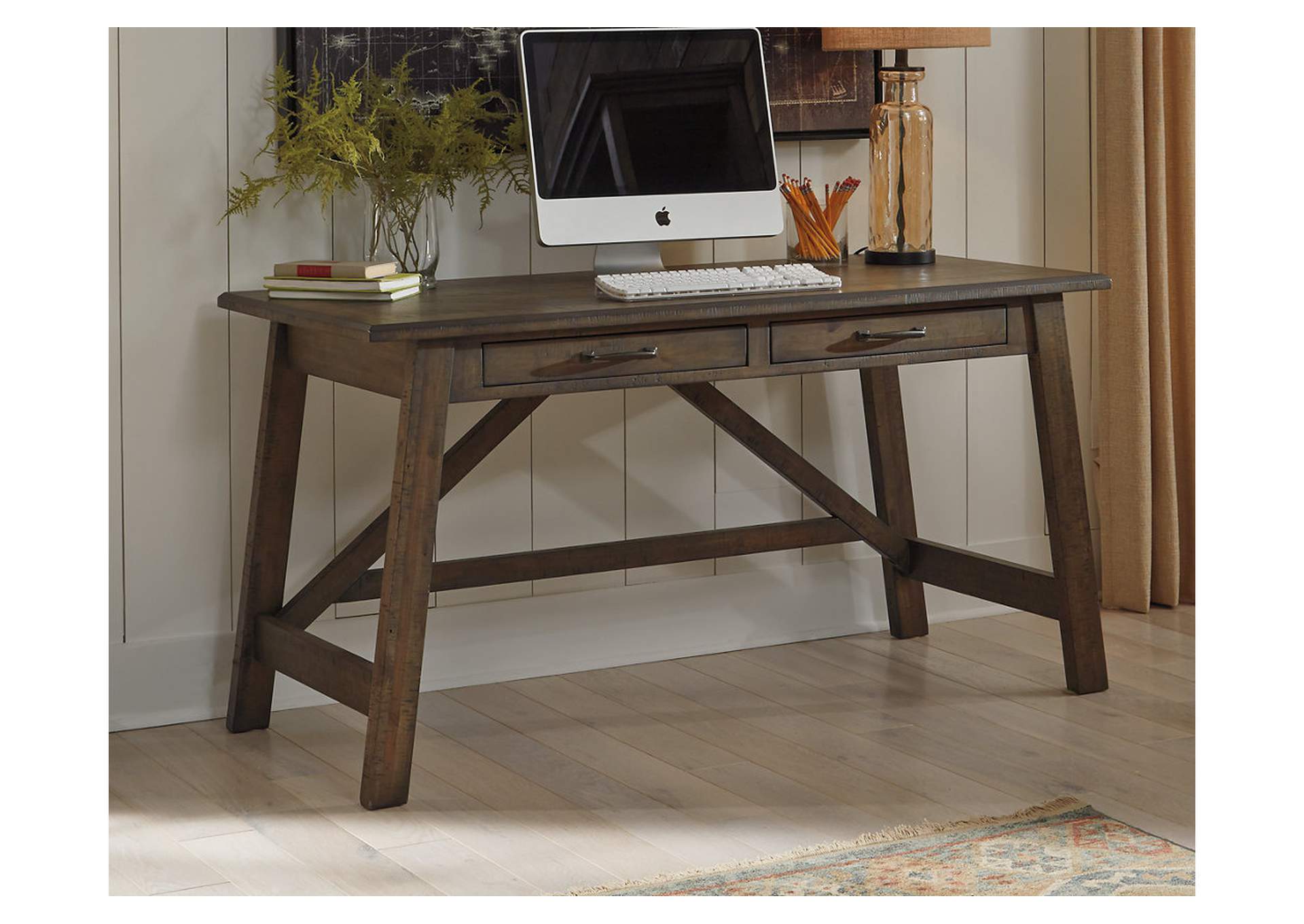 Affordable Furniture Houston Johurst Gray 60 Home Office Desk