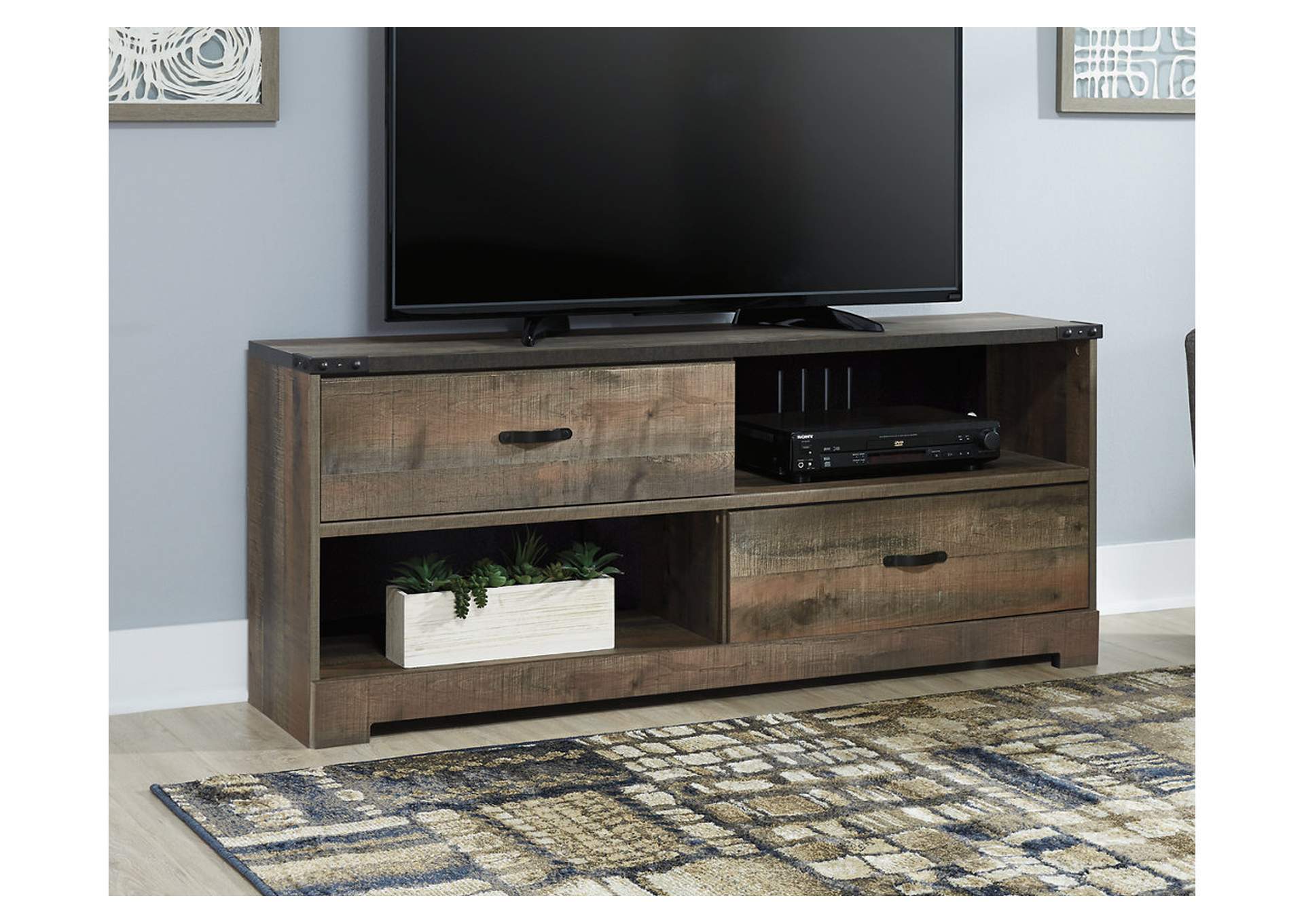 Home Furniture Montgomery Al Trinell Brown 59 Tv Stand