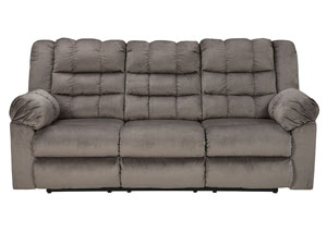 Mort Charcoal Reclining Sofa,Signature Design by Ashley