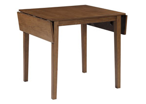 Joveen Light Brown Dining Room Drop Leaf Table,Signature Design by Ashley