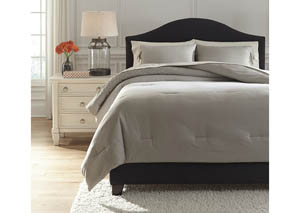 Aracely Taupe King Comforter Set,Signature Design by Ashley