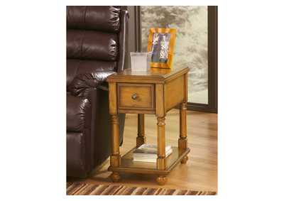 Brown Chair Side End Table,Signature Design by Ashley
