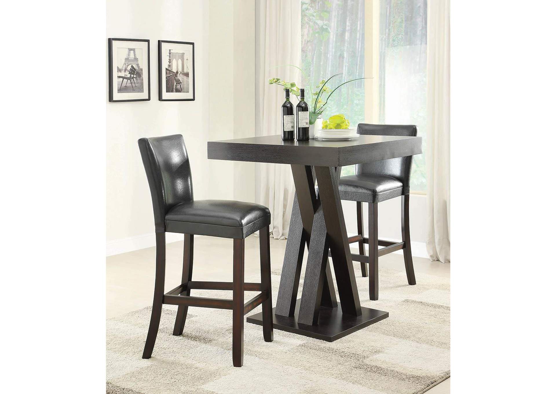 Home Place Furniture Brooklyn Ny Cappuccino Bar Table