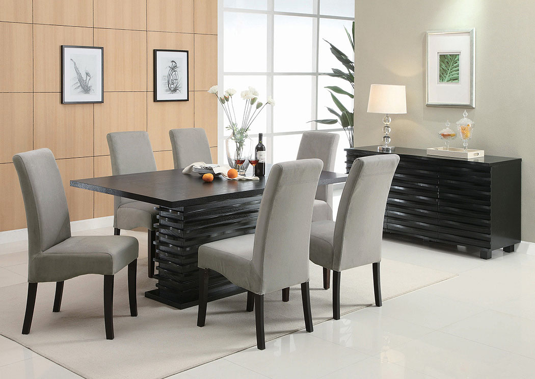 Sell A Cow Furniture Il Stanton Black Dining Table W 6