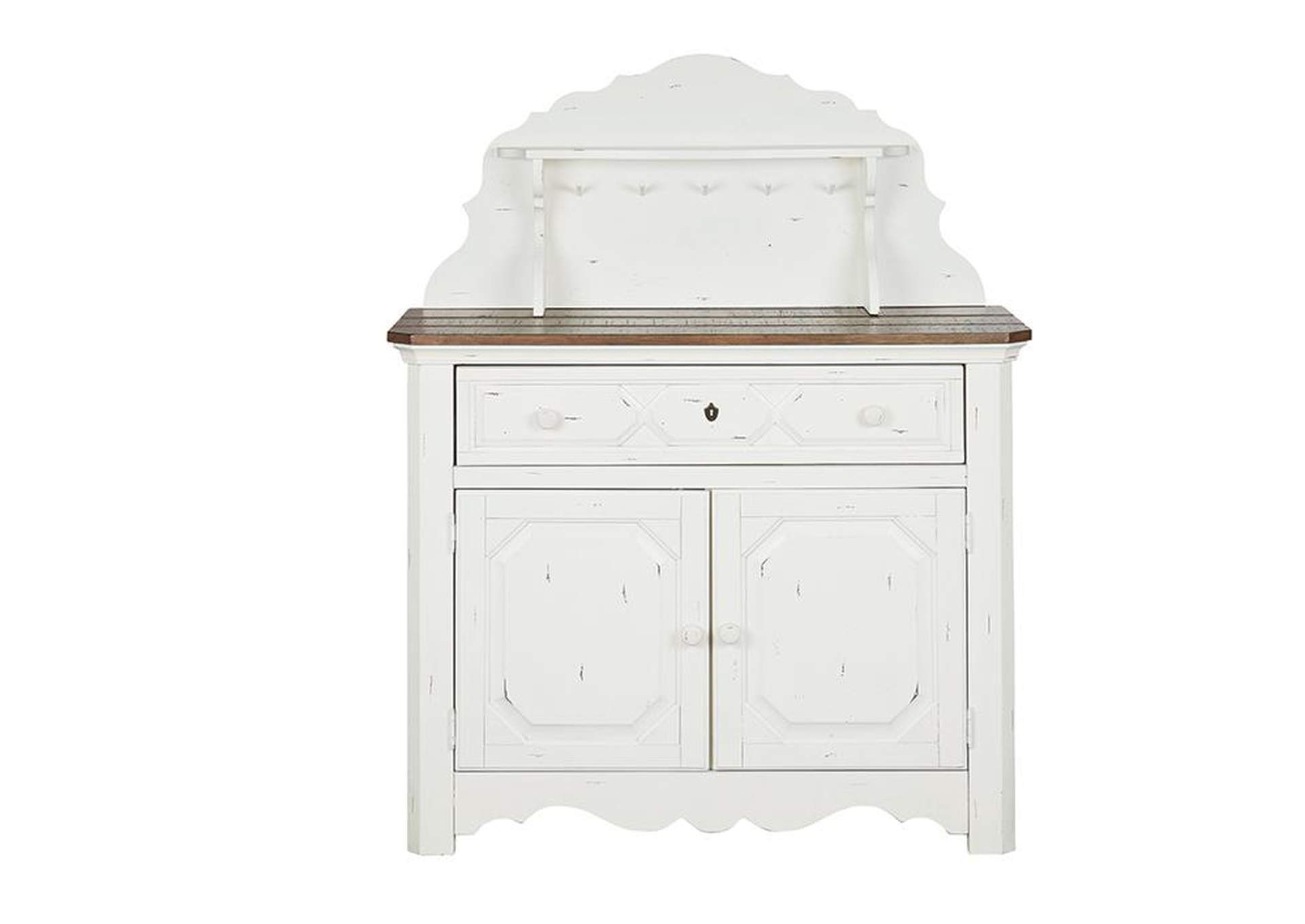 Woods Furniture Gallery Granbury Tx Vintage White Server Base