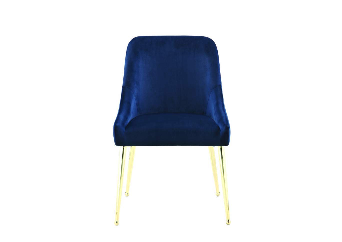 Wine Country Furniture Dark Ink Blue Dining Chair Set Of 2