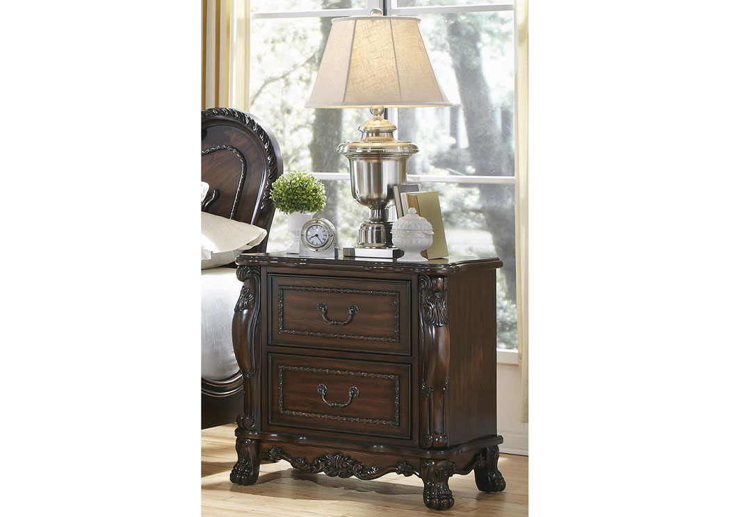 Cherry Nightstand Home Furnishings Depot Ny