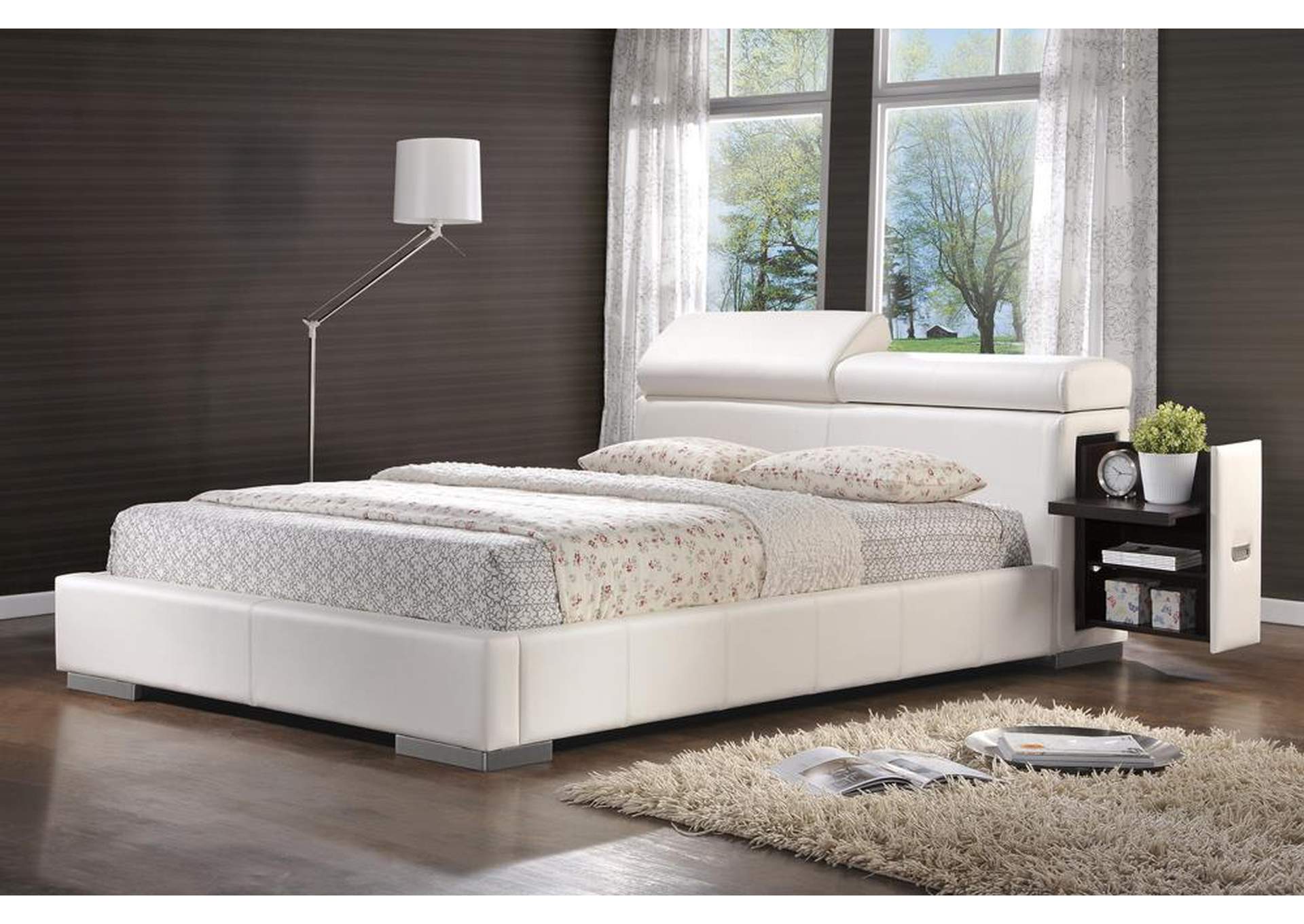 Dream Decor Furniture Springfield MA Maxine White Upholstered