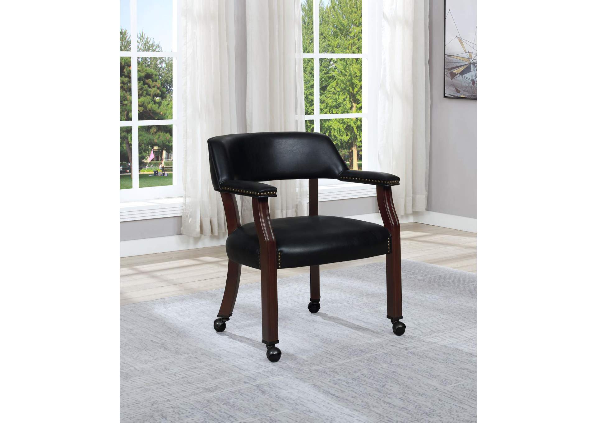 Woods Furniture Tx Black Chair