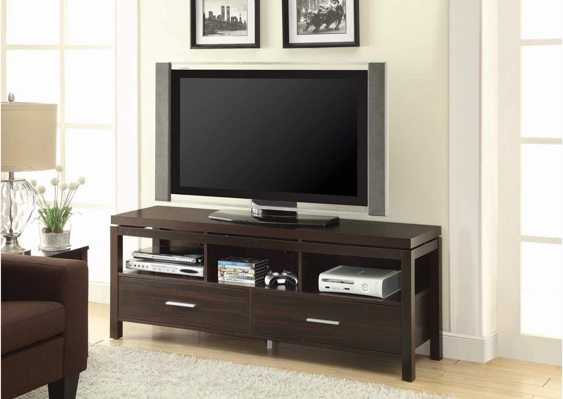 Beacon Furniture Grand Cayman Walnut Tv Console