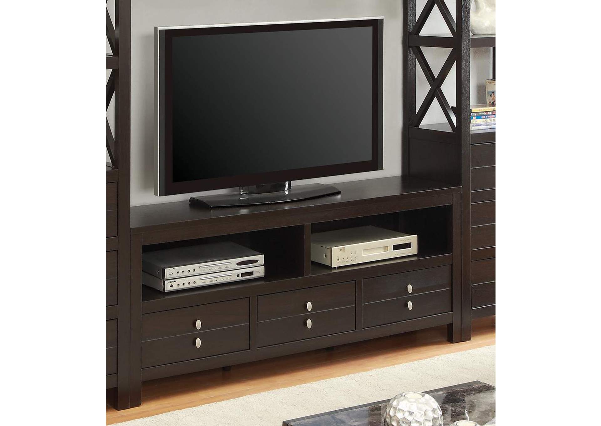 Design Center Orange Ca Cappuccino Tv Stand