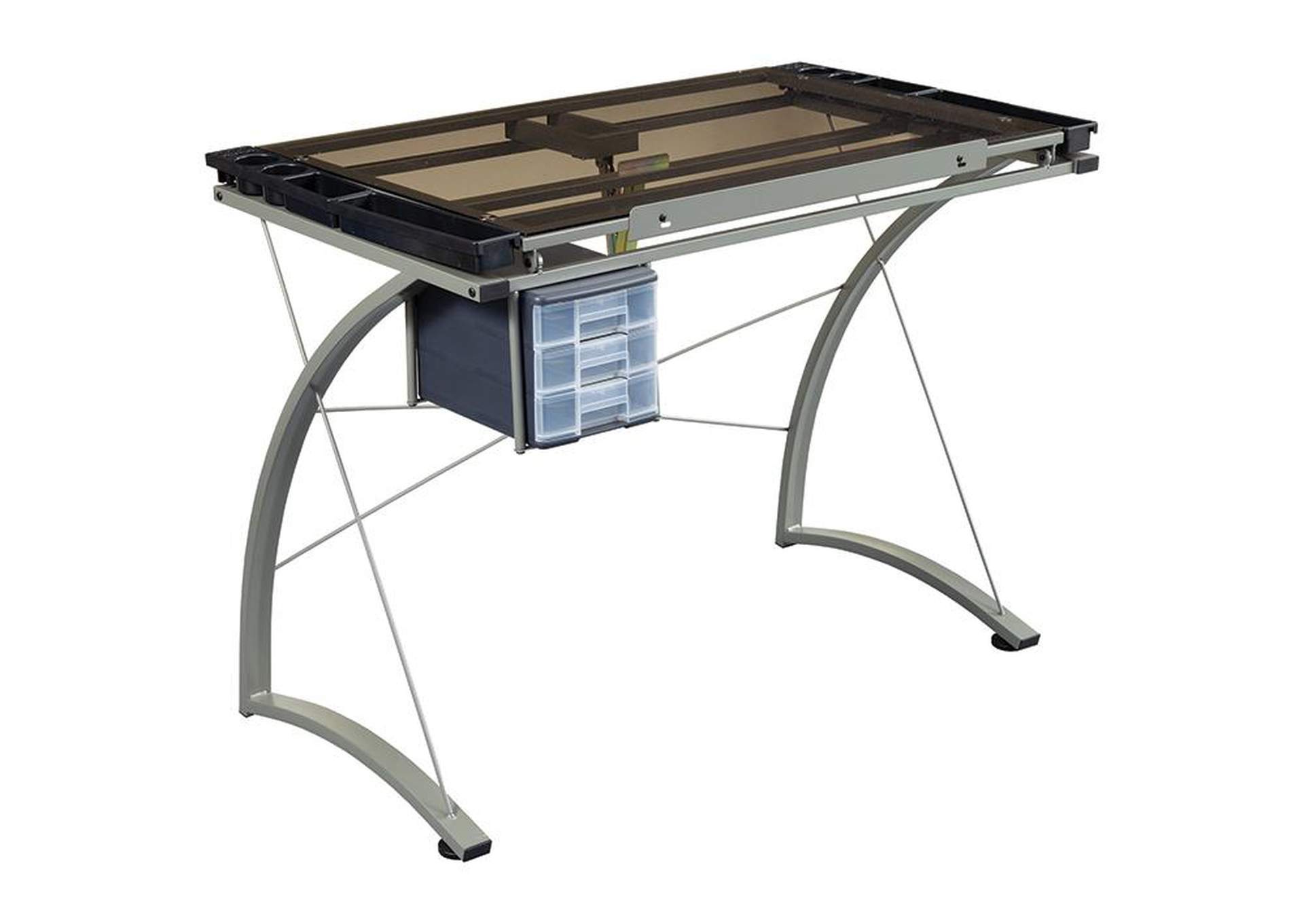 Home Furnishings Depot Ny Glass Top Drafting Desk