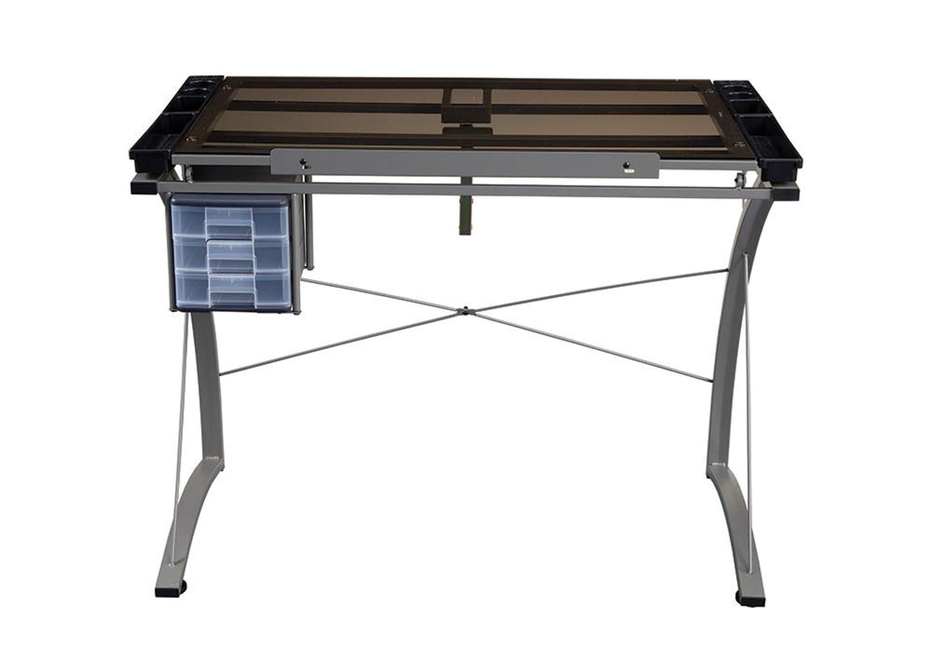 Home Furnishings Depot Ny Glass Top Drafting Desk