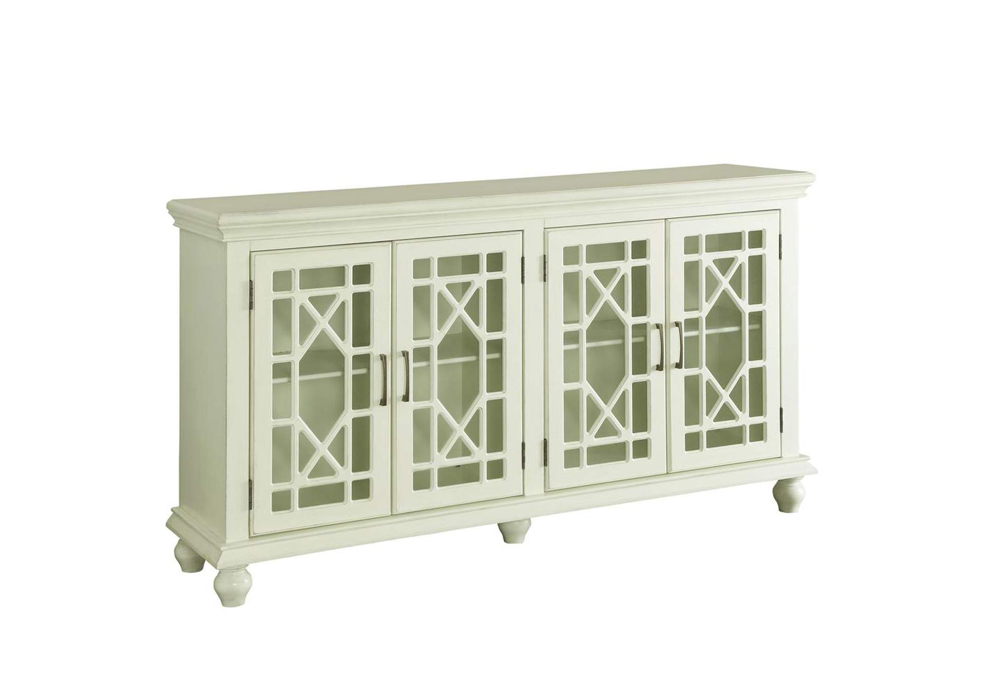 National Furniture Outlet Westwego La Antique White Accent Cabinet