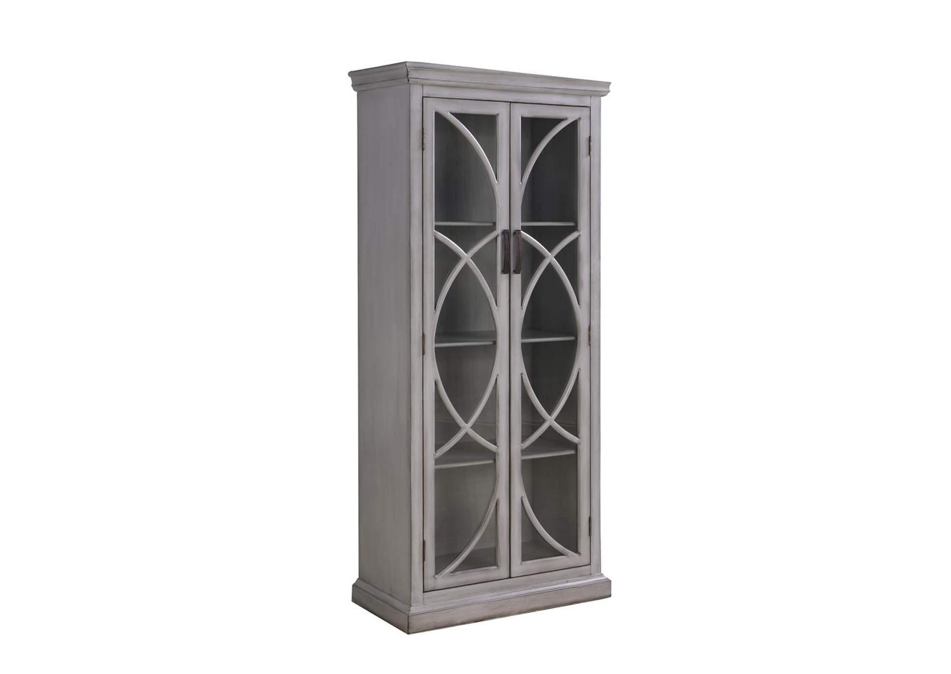 Sell A Cow Furniture Il Rustic Antique Grey Curio Cabinet