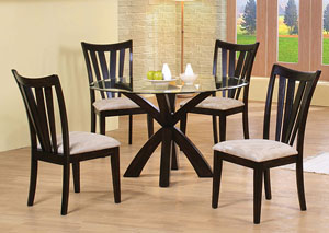 Shoemaker Deep Merlot Dining Table W 4 Side Chairs Shoemaker Deep Merlot Dining Table W 4 Side Chairs