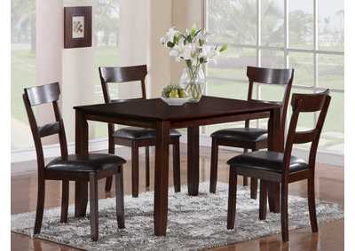 Henderson Square Dining Table W 4 Side Chairs Henderson Square Dining Table W 4 Side Chairs