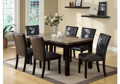Bruce Rectangular Dining Table W 4 Side Chairs Bruce Rectangular Dining Table W 4 Side Chairs