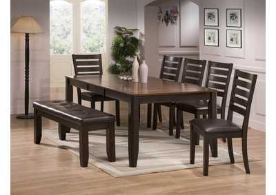 Sans Midman Furniture Elliot Rectangular Extension Dining Table W