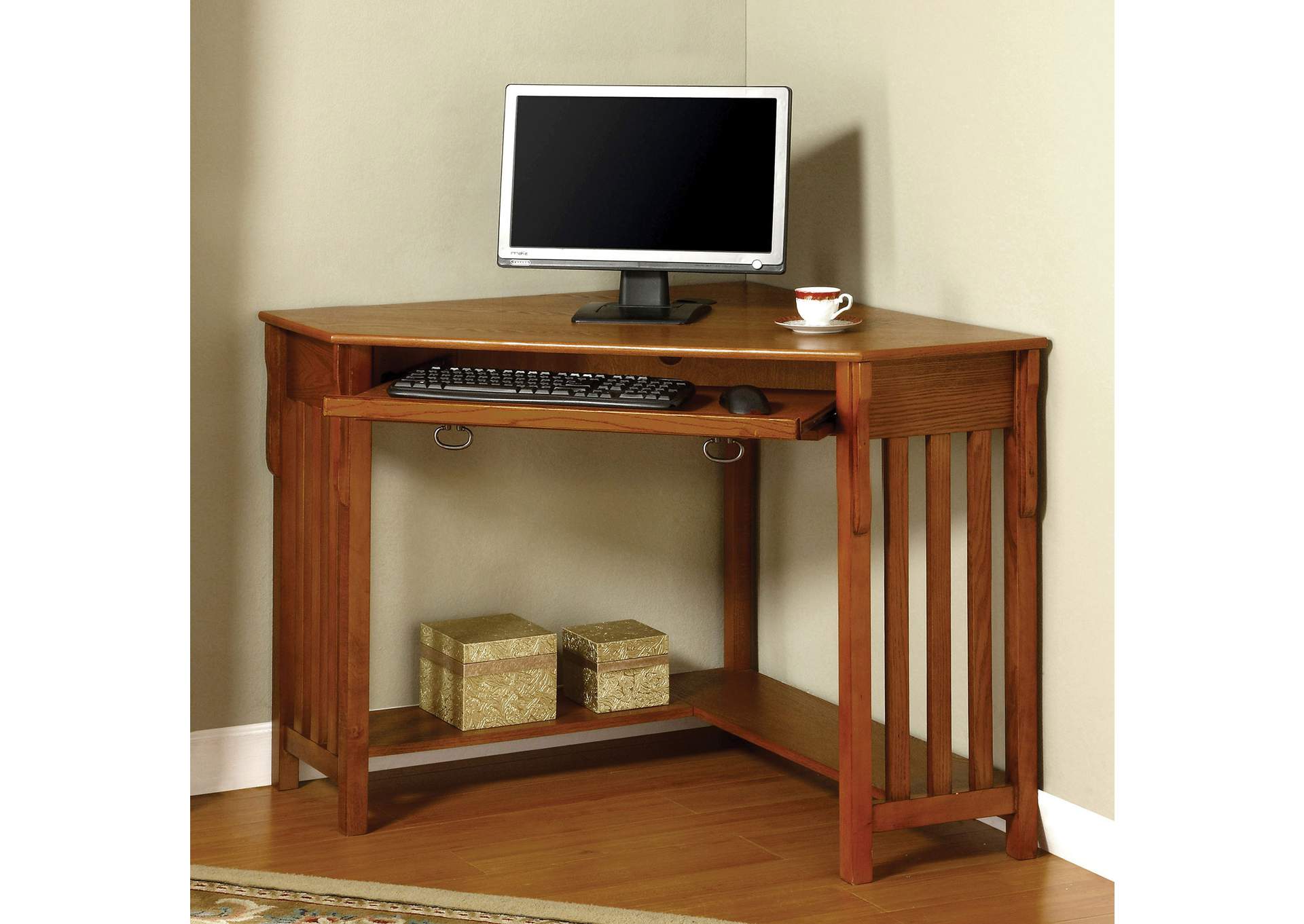 Best Buy Furniture And Mattress Toledo Brown Corner Desk