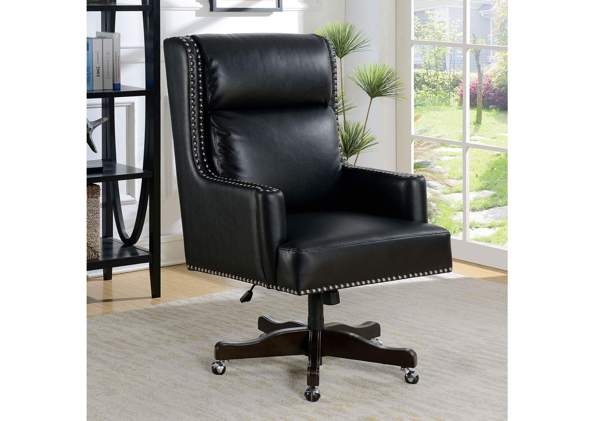 Best Buy Furniture And Mattress Bonner Black Leatherette Office