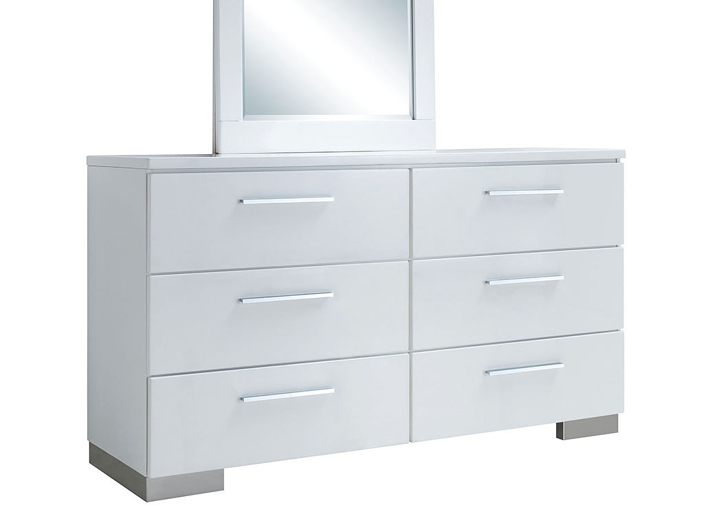 Christie White Dresser Best Buy Furniture And Mattress