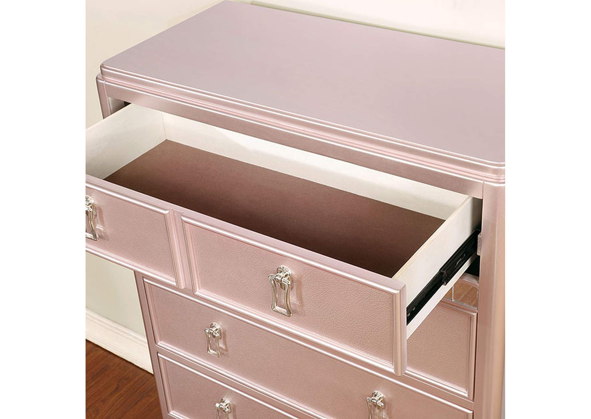 rose gold changing table