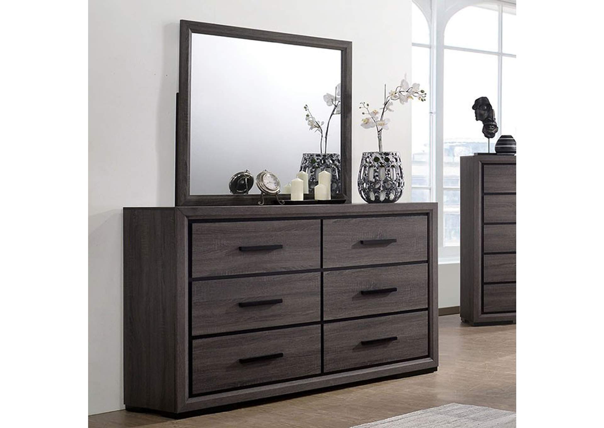 Best Buy Furniture And Mattress Conwy Gray Dresser