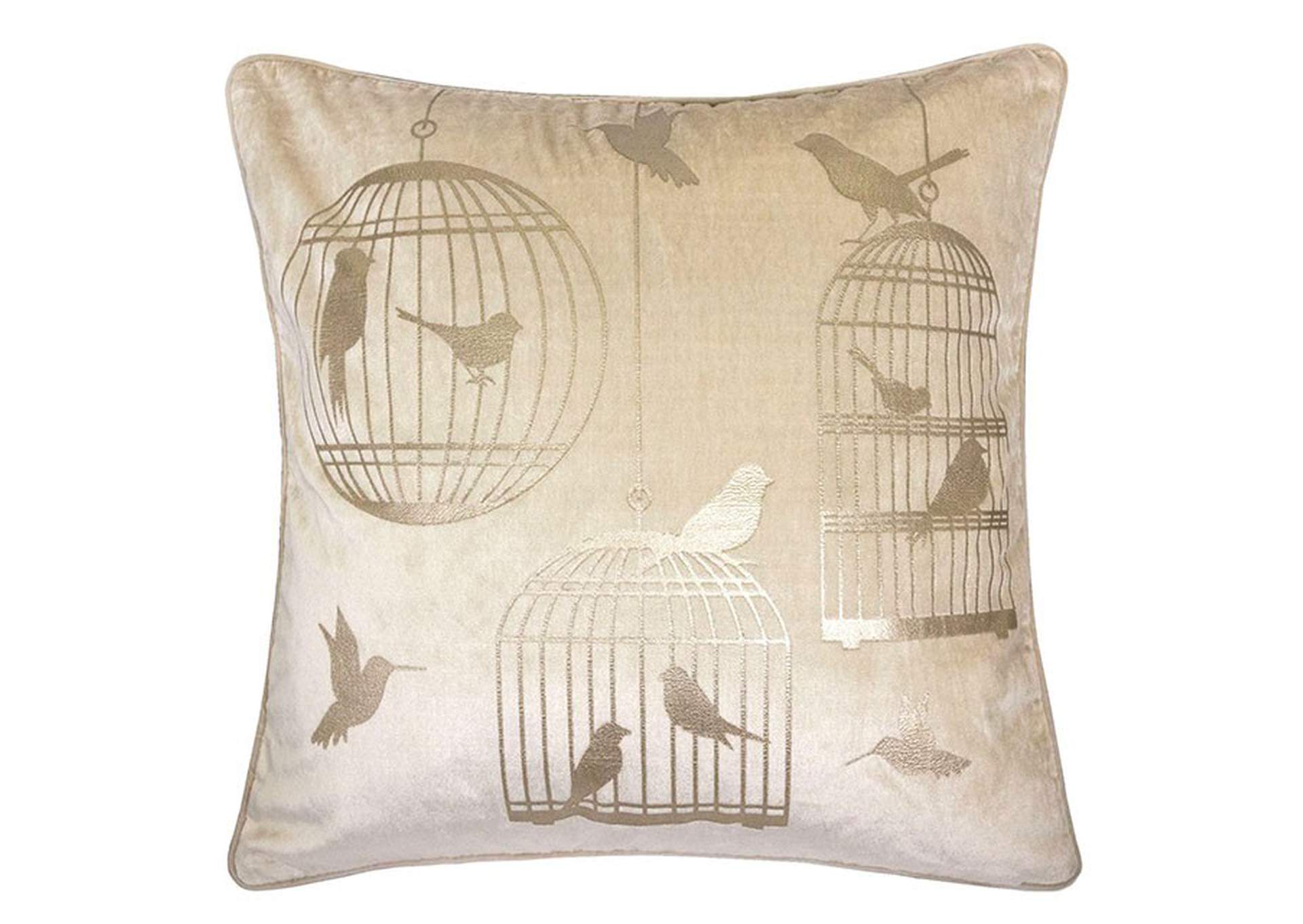 Cohen S Furniture New Castle De Rina Gold Accent Pillow