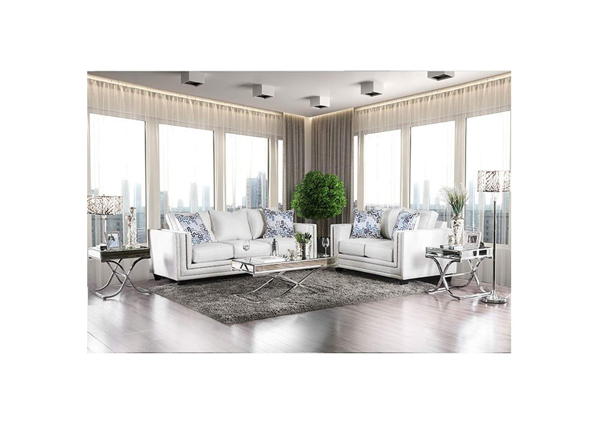 Ilse Off-White Sofa Market Furniture - Paterson, NJ Ilse Off-White Sofa Market Furniture - Paterson, NJ