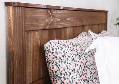 Flamingo Furniture Ila Mahogany Twin Headboard