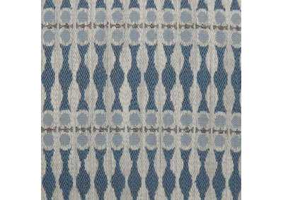 smokey blue throw pillows