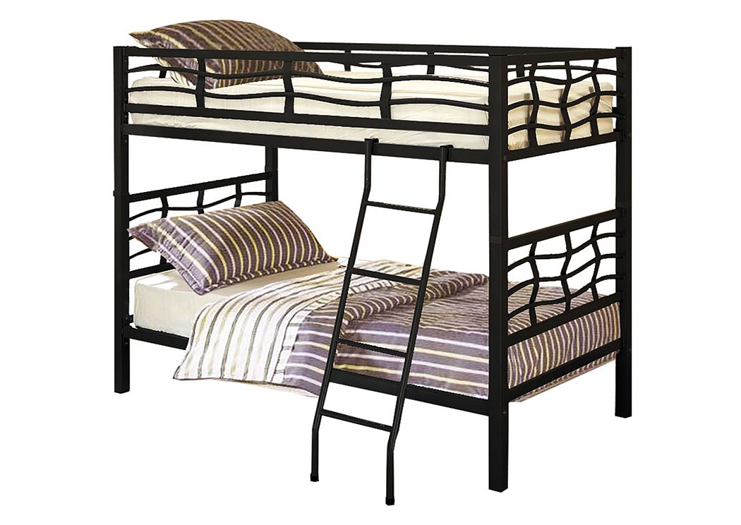 Black Bunk Bed Bob's Discount House