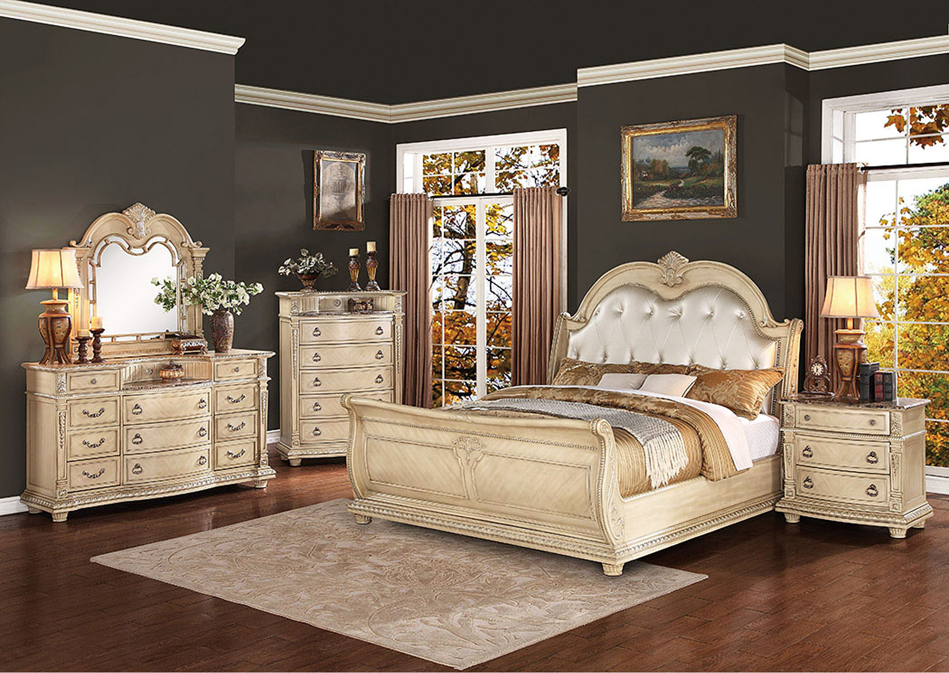 Hot Buys Furniture >> Hot Buys Furniture | Snellville, GA Palace II White Queen Hot Buys Furniture >> Hot Buys Furniture | Snellville, GA Palace II White Queen