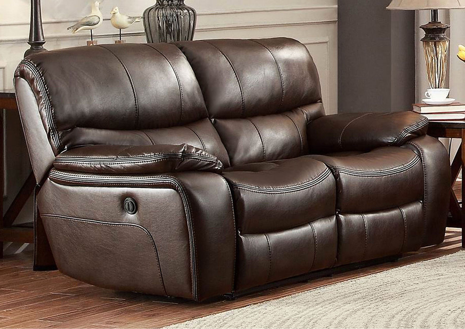 Kids Brown Leather Chair - ohmyworddd