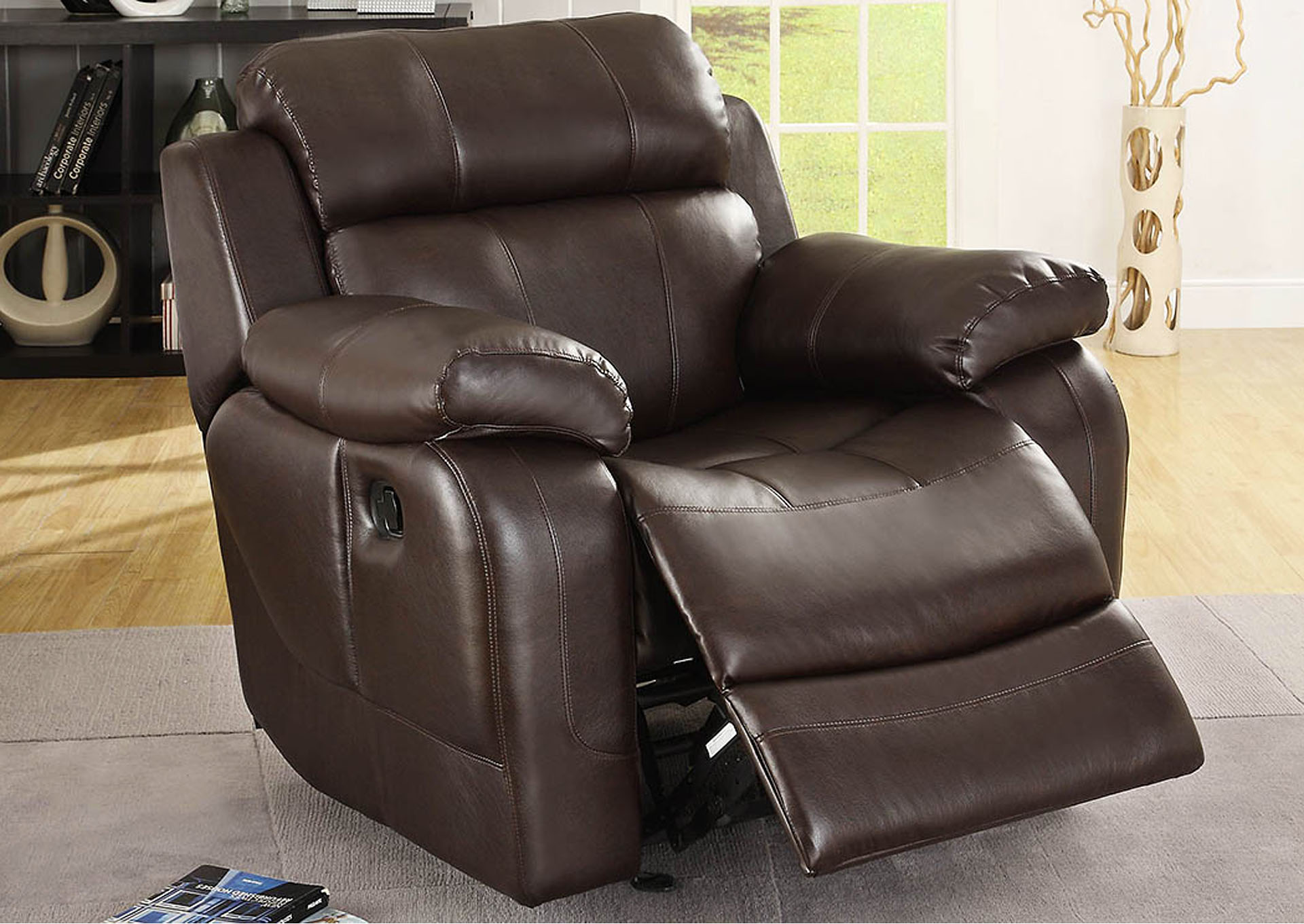Vip Furniture Outlet Upper Darby Pa Marille Brown Glider