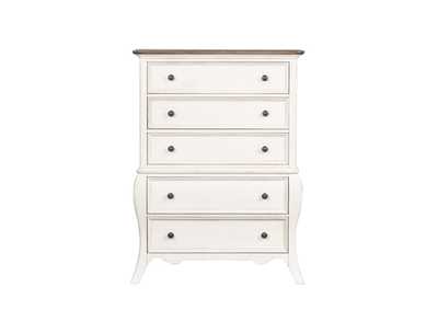 Wayne S Home Parisian Marketplace White Dresser W Scalloped Mirror