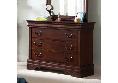 V Watts Furniture Carriage Court Youth Single 3 Drawer Dresser